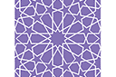 Szablony z motywami arabskimi - Ornament Alhambry 06a