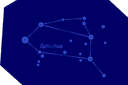 Szablony o kosmosie i gwiazdach - Gwiazdozbiór Ophiuchus