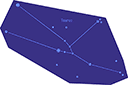 Szablony o kosmosie i gwiazdach - Gwiazdozbiór Taurus