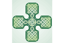 Szablony z celtyckimi wzorami  - Duży krzyż