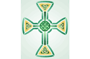 Szablony z celtyckimi wzorami  - Krzyż celtycki 2