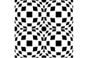Szablony z powtarzającymi się wzorami - Iluzja optyczna 1
