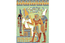 Szablony stylizowane na Egipt - Duży panel 2
