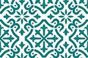 Szablony z kwadratowymi wzorami - Płytka marokańska 04