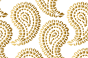 Szablony z powtarzającymi się wzorami - Tapeta z kolczastym paisleyem