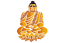 Szablony w stylu wschodnim - Budda