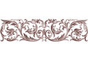 Szablony z klasycznymi wzorami - Klasyczny ornament 14