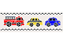 Szablony z zabawkami dla dzieci - Samochody pożarnicze