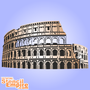 Koloseum - szablon do dekoracji