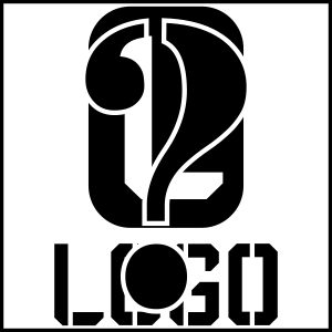 Indywidualny projekt / logo - szablon do dekoracji