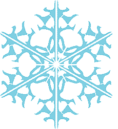Śnieżynka XIII - szablon do dekoracji