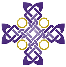 Krzyż Brygidy - szablon do dekoracji