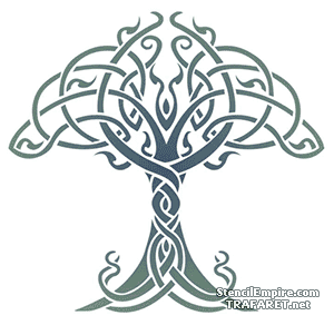 Celtyckie drzewo życia (Szablony z celtyckimi wzorami )