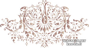 Monogram klasyczny 09 (Szablony w stylu renesansowym)