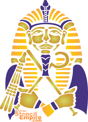 Ramzes II - szablon do dekoracji