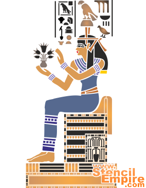 Hathor - szablon do dekoracji