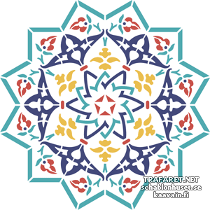 Arabeska 106a - szablon do dekoracji