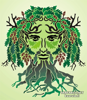 Druid 1 - szablon do dekoracji