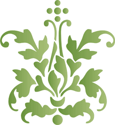 Mały motyw 43 - szablon do dekoracji