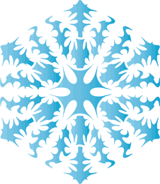 Śnieżynka XVI - szablon do dekoracji