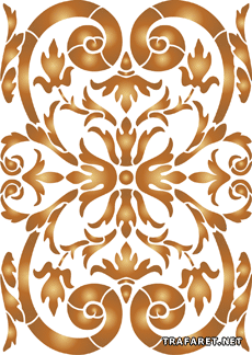 Dywan renesansowy 2 - szablon do dekoracji