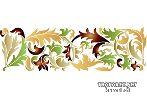 Acantus renesansowy 40 - szablon do dekoracji