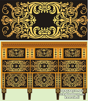 Chiński panel 42 - szablon do dekoracji