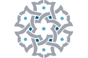 Mały arabski medalion - szablony z motywami arabskimi