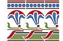 Wzór bordiurowy 10 - szablony do klasycznych borderów