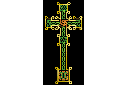 Wielki Krzyż Skórnicki - szablony z celtyckimi wzorami 