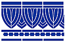 Wiktoriański bordiur - szablony z klasycznymi wzorami