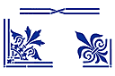 Wiktoriańskie rogi - szablony z klasycznymi wzorami