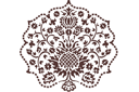 Damaszek 116 - szablony z klasycznymi wzorami