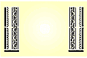 Wystrój wejścia - dół - szablony z punktami orientacyjnymi efezu
