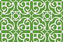 Płytka marokańska 08 - szablony z kwadratowymi wzorami