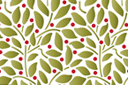 Liście i jagody: tapeta - szablony z liśćmi i gałęziami
