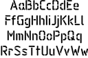 Czcionka GOST B - szablony z tekstami i zestawami liter