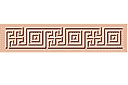 Grecki bordiur 2 - szablony w stylu greckim
