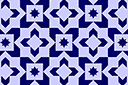 Marokańska mozaika 06 - szablony z powtarzającymi się wzorami