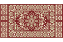 Dywanik otomański 1 - szablony w stylu wschodnim