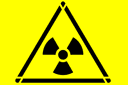 Promieniowanie - szablony z różnymi symbolami