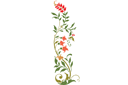 Motyw kwiatowy 29 - szablony w stylu renesansowym
