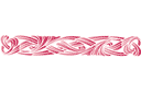 Wstążki klasyczne 1 - szablony ze wstążkami i kokardkami