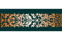 Mauretańska koronka - szablony z wzorami koronek