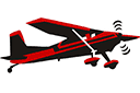 Cessna - szablony z samochodami, łodziami, samolotami