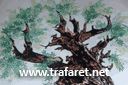 Stara oliwka - szablony z drzewami i krzakami
