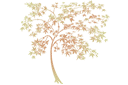 Japoński klon - szablony z drzewami i krzakami