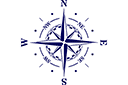 Mały kompas - szablony z fokusami