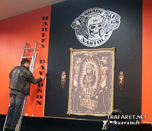 Biker's club - szablon do dekoracji