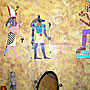 Pokój egipski - w jaki sposób szablony są wykorzystywane do dekoracji domów i mieszkań